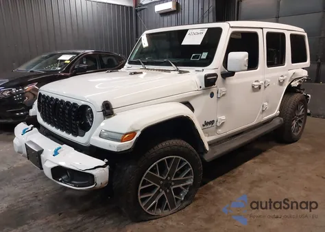 2024 Jeep Wrangler 4Xe Summit 4Xe z USA, uszkodzony, nr VIN 1C4RJXU63RW147273